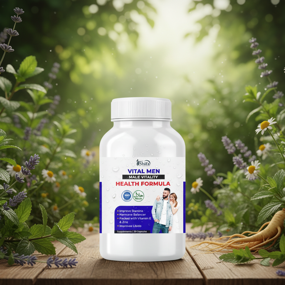 Shifa Vital Men – Male Vitality & Stamina Health Formula (Halal)
